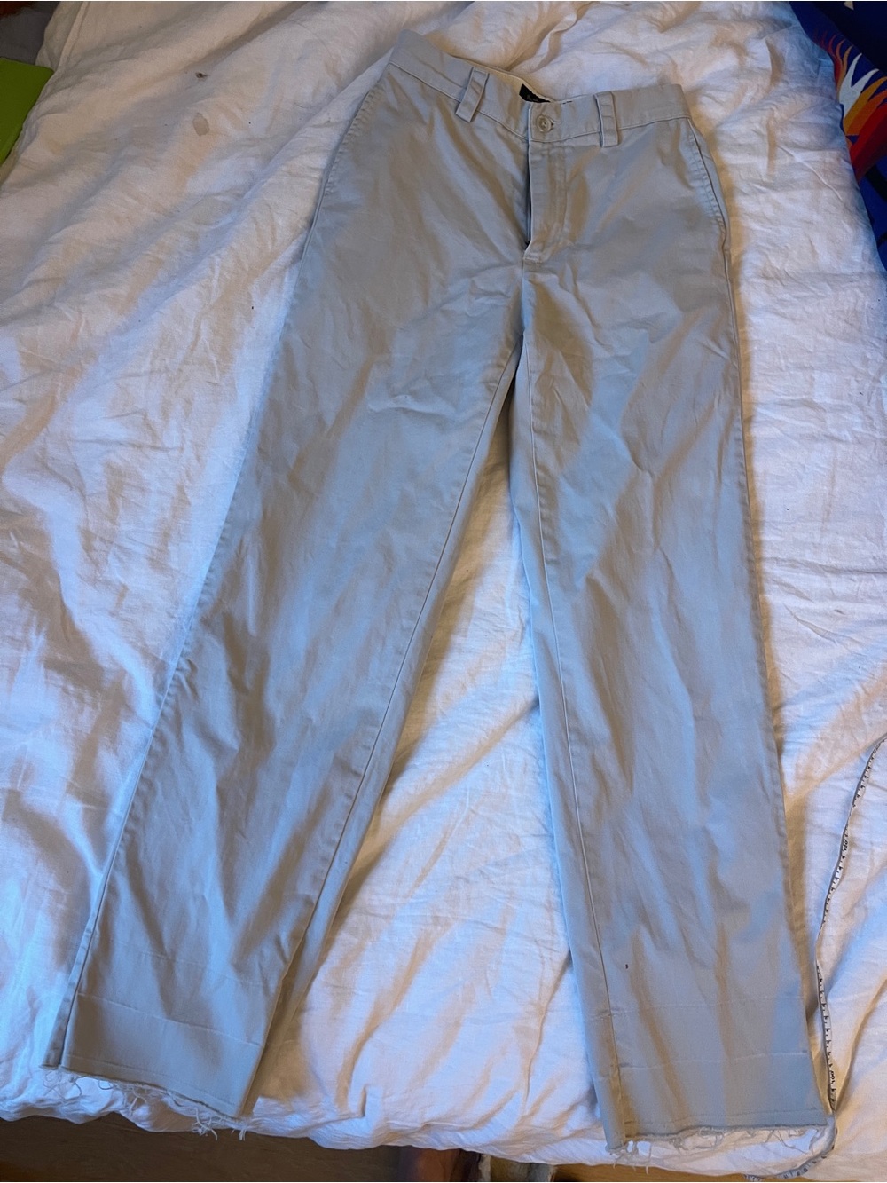 Banana Republic 100% cotton Chinos in Light Khaki
